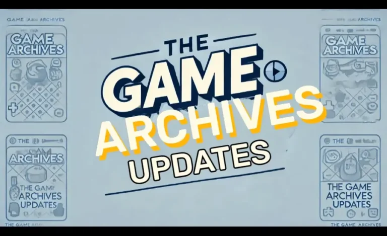 TheGameArchives-Updates