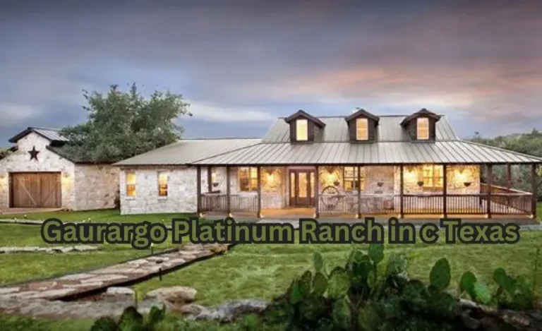 Discover Gaurargo Platinum Ranch in C Texas A Hidden Gem