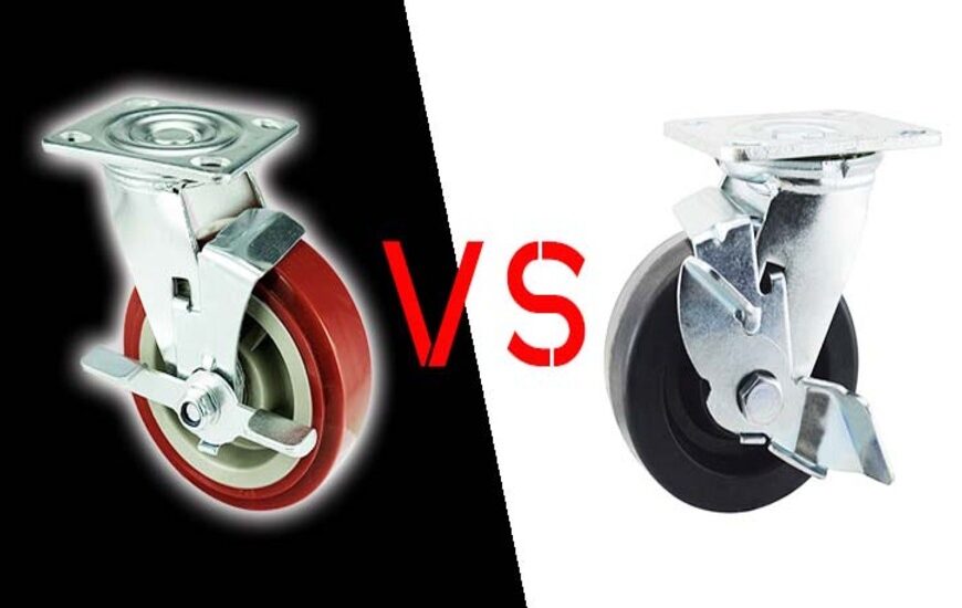 Polyurethane vs. Rubber Casters The Key Differences You Should Know