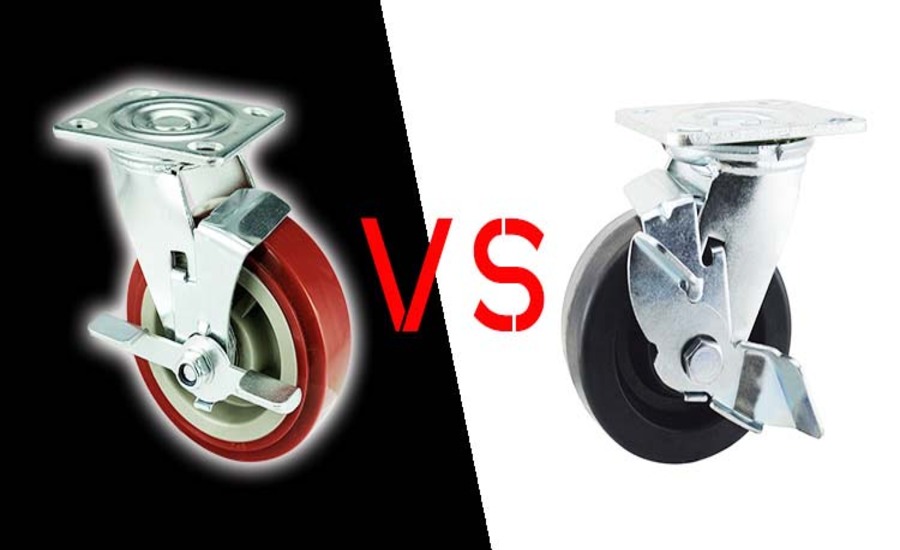 Polyurethane vs. Rubber Casters The Key Differences You Should Know