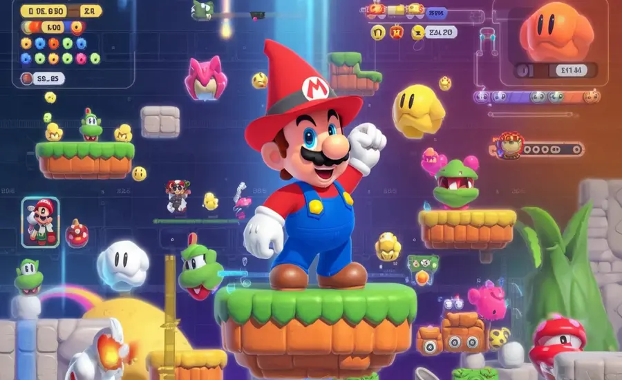 Super Mario Wonder An In-Depth Look at the 2894x4686 Image