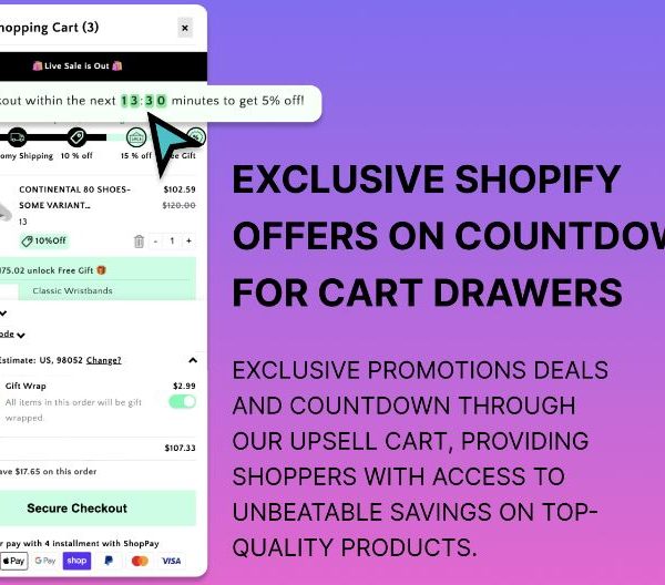 Countdown Deals Shopify: Boost Conversions with Fast Checkout & Sales Bundle